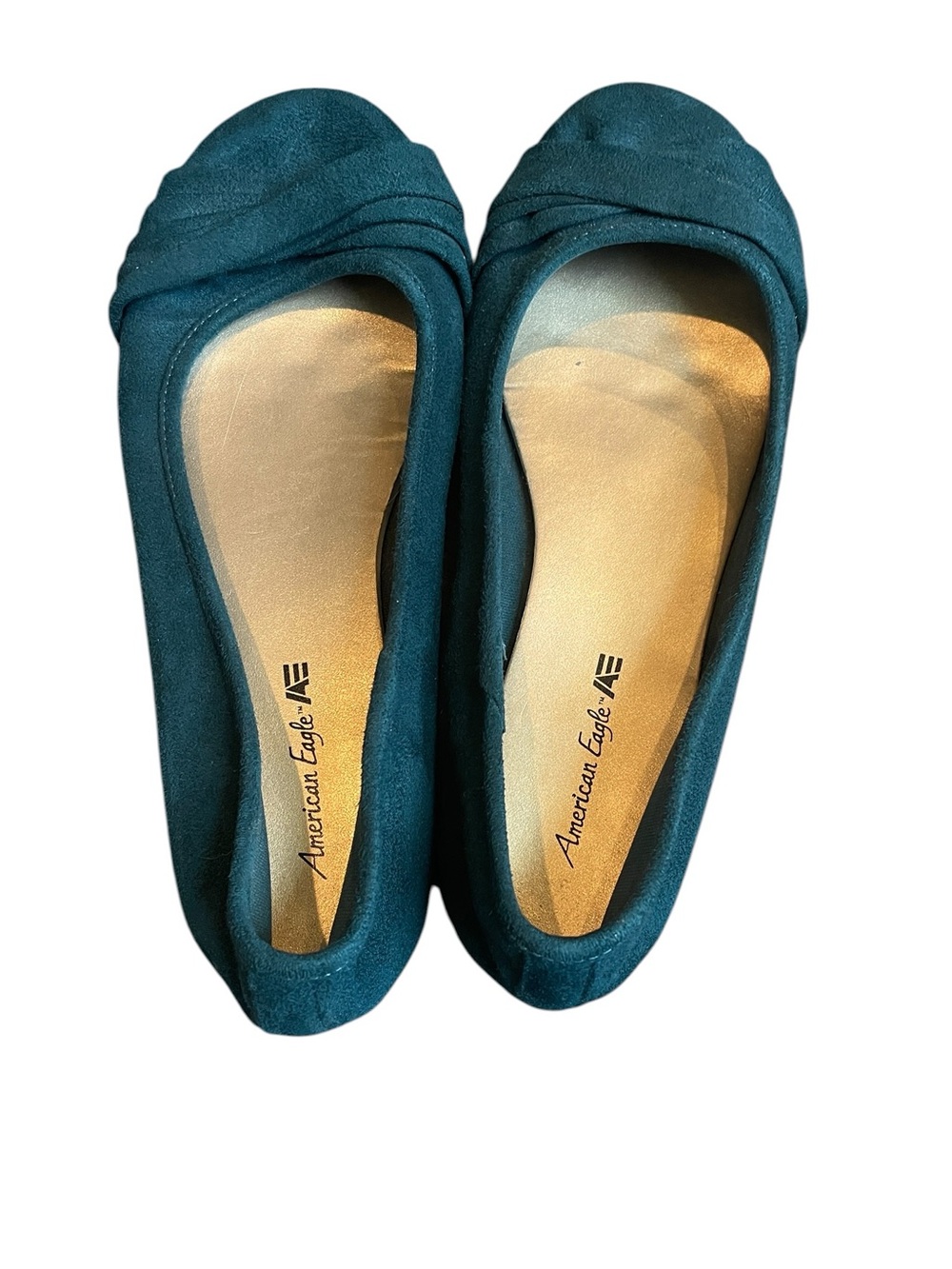 American Eagle Ballet Flats Women’s Size 6.5 W Green